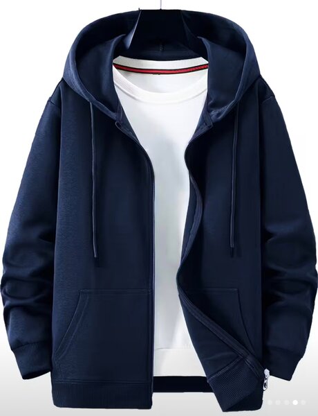 Sweat à capuche zippé homme