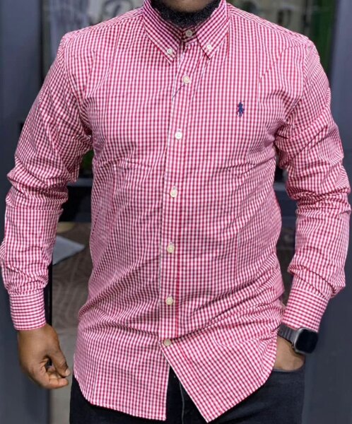 Chemise homme à carreaux élégante