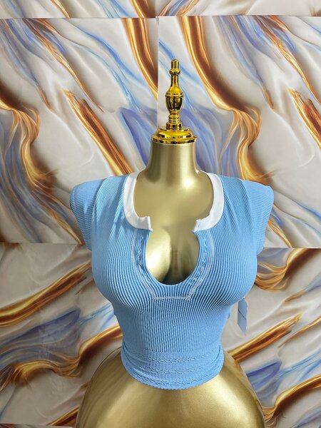 Top court femme élégant