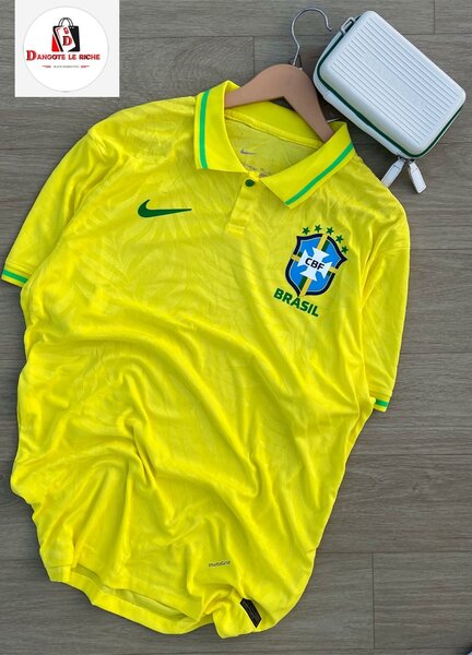 Maillot Brésil Jaune Officiel