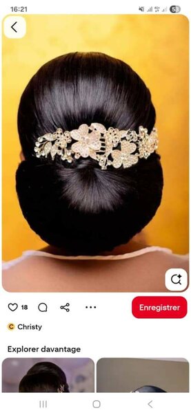 Élégant accessoire de cheveux