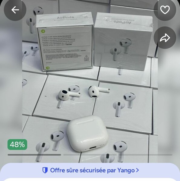 Écouteurs Airpods4 original