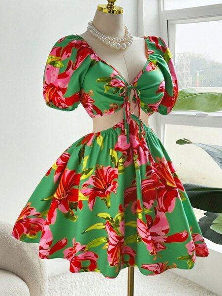 Robe Été Florale Bohème