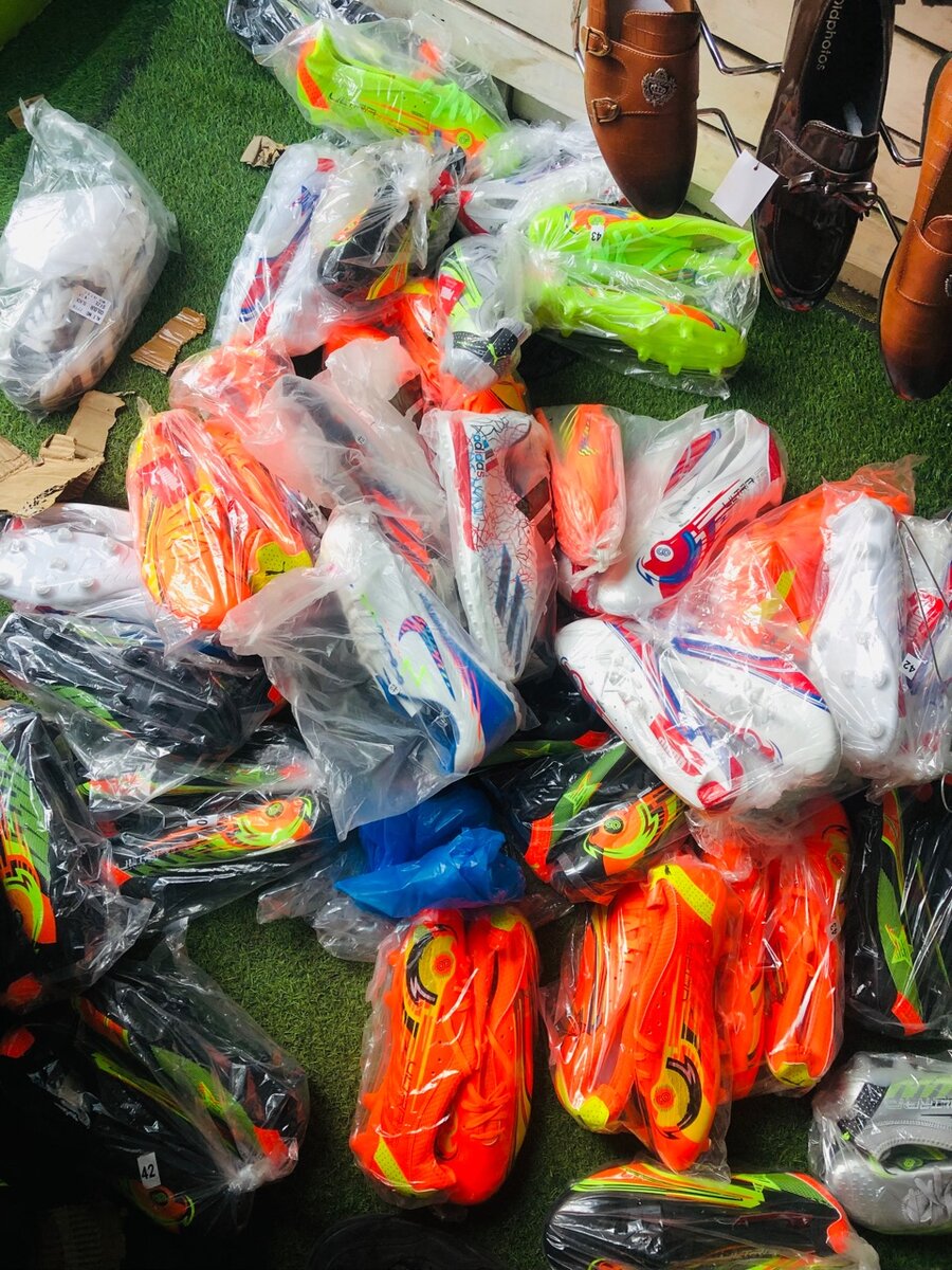 Soccer boots on promotion