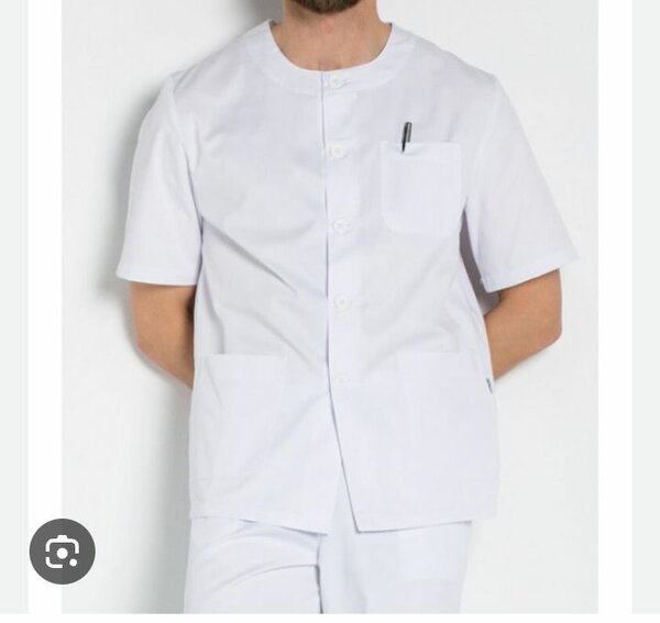 Blouse médicale homme blanche