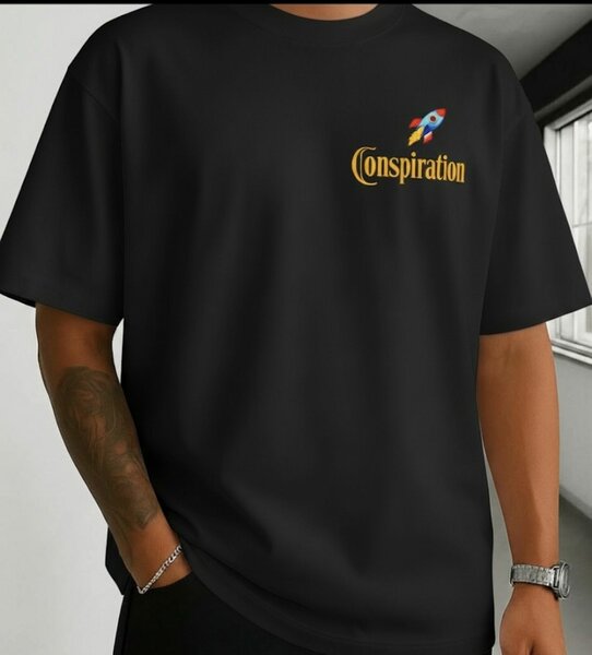 T-shirt Graphique Noir