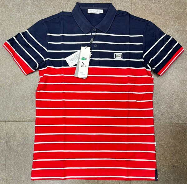 Polo à Rayures Élégant Homme