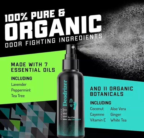 FEET DEODRIZER Spray for smelly shoes