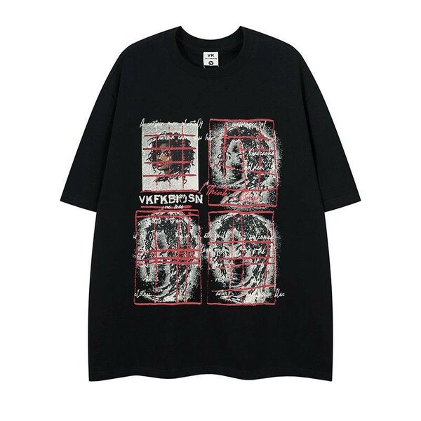 T-shirt oversize graphique