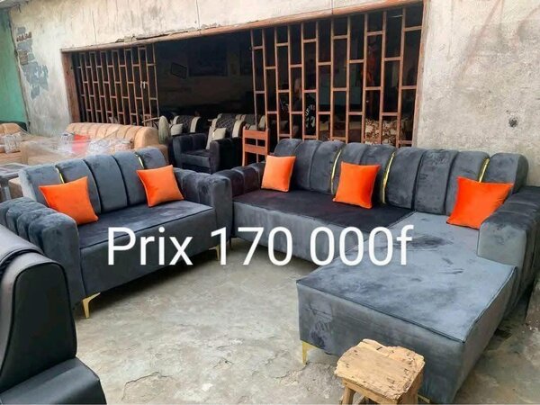 Canapé d'angle élégant