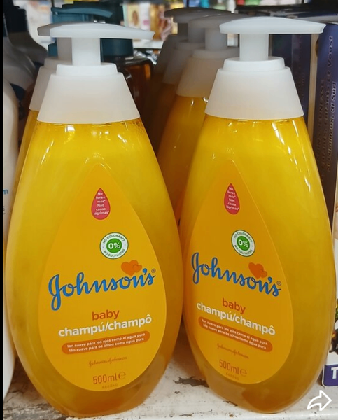 Shampoo bébé Johnson's 500ml