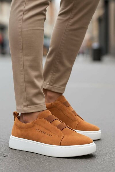 Sneakers décontractées marron