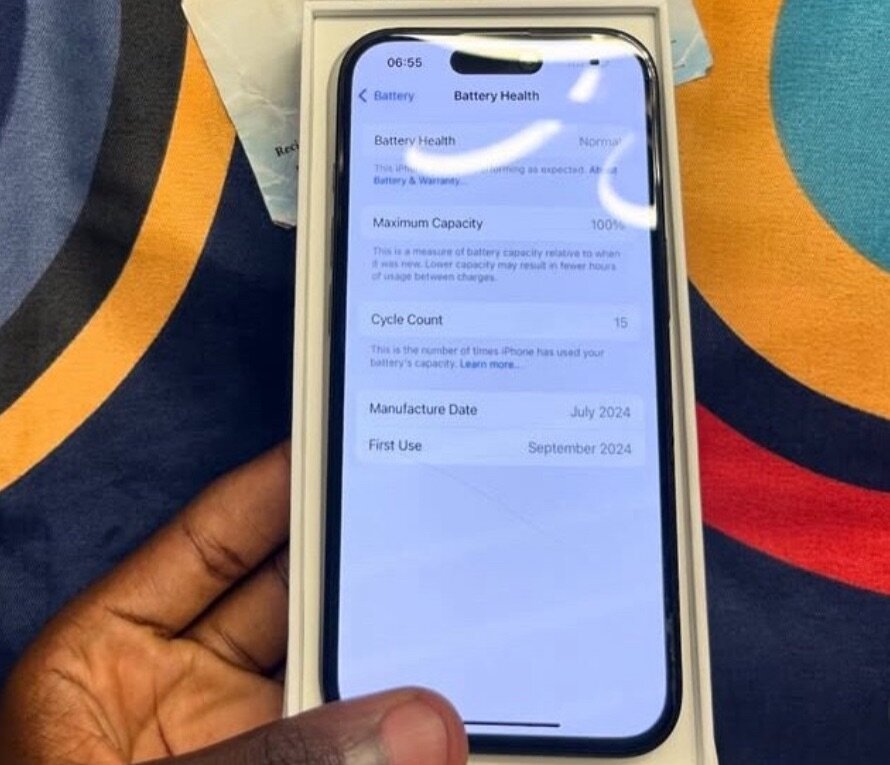 A week used iPhone 16( Almost brand New)
