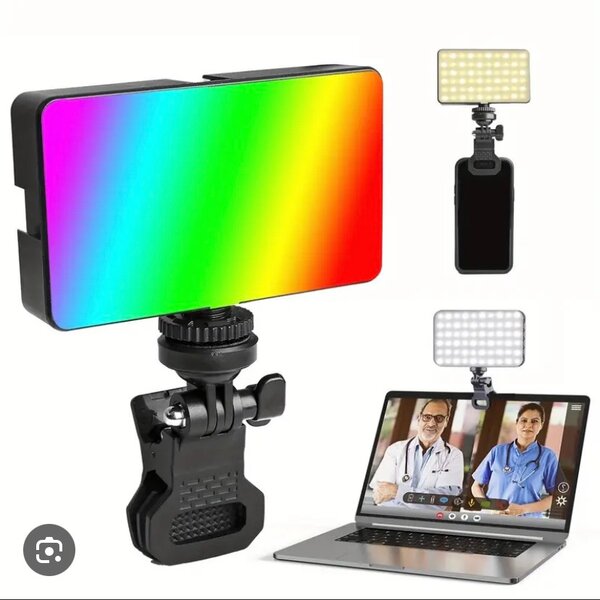 Lumière LED vidéoconférence portable