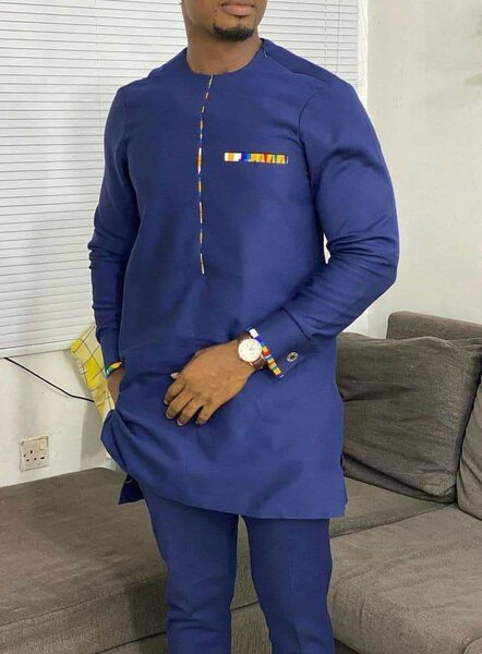 Ensemble Africain Élégant Homme