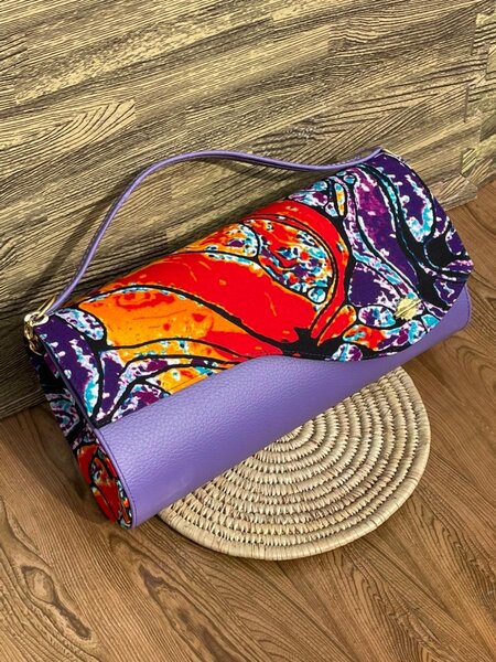 Sac à main coloré en cuir