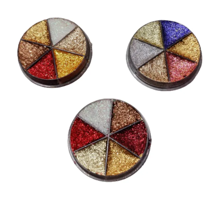Glitter eyeshadow beautiful pack of 6