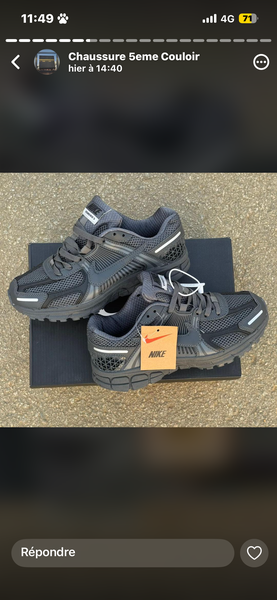 Baskets Nike Air Max noires