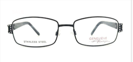 Eye glasses for women,GENEVIEVE BOUTIQUE 135 blk