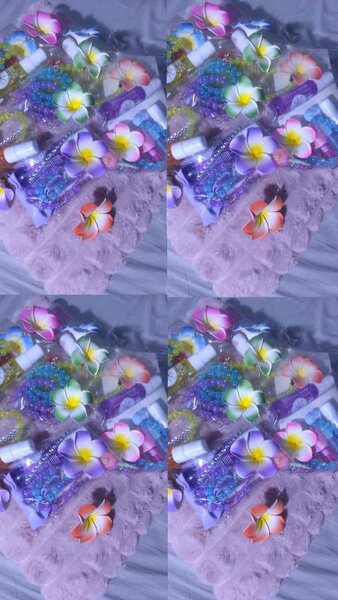 Ensemble de maquillage brillant