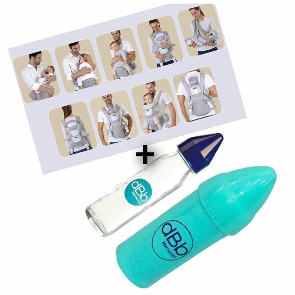 Porte-bébé ergonomique multifonction