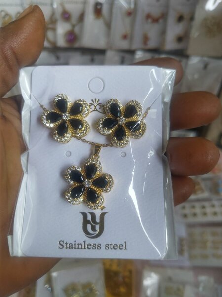 Ensemble Bijoux Acier Inoxydable