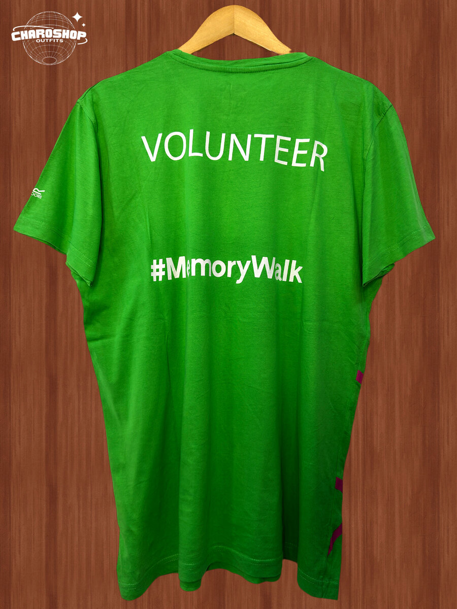 T-shirt verte Memory Walk