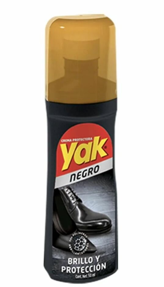 Crème Chaussures Noires Yak Brillance