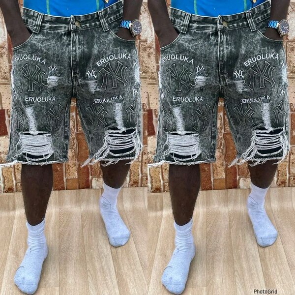 Shorts en jean décontractés