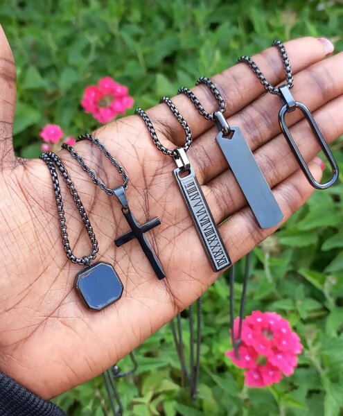 Colliers Acier Inoxydable Homme