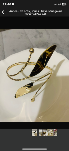 Bracelet en Laiton Éthiopien