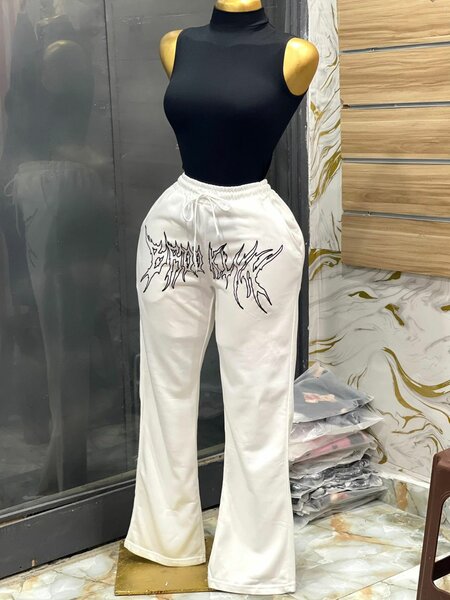 Jogging blanc et bodysuit