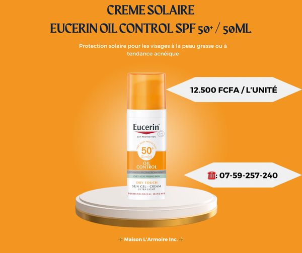 Crème Solaire EUCERIN OIL CONTROL 