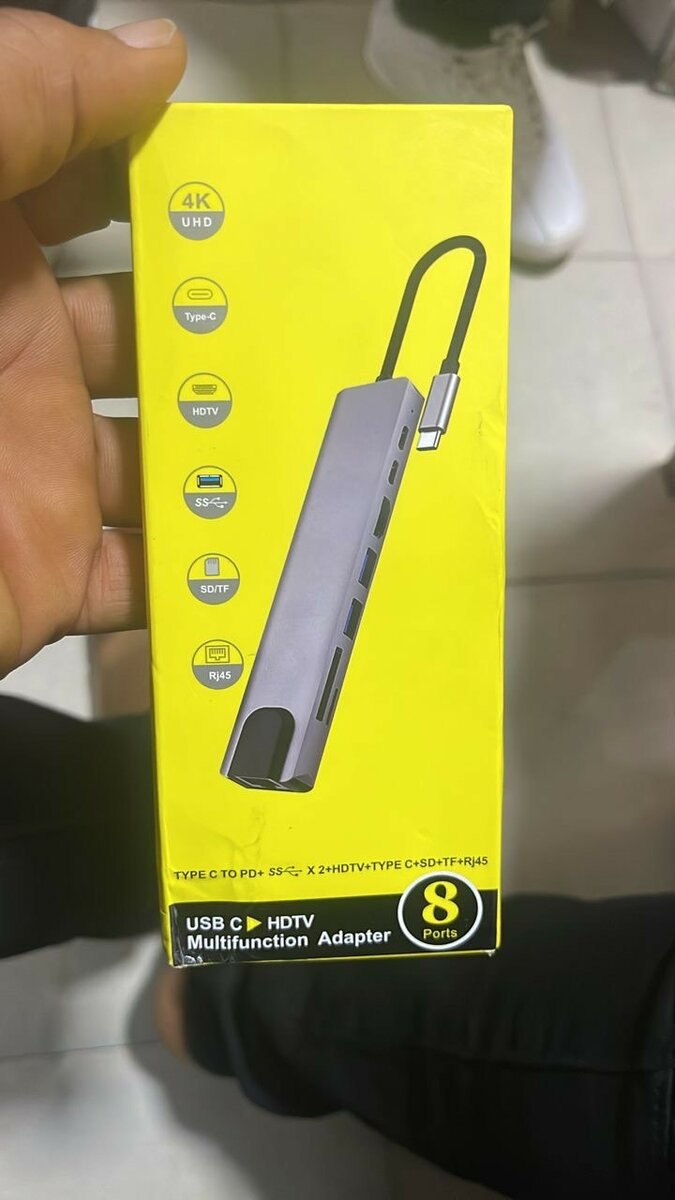 8 Ports Type-C USB Hub