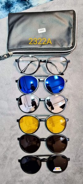 5 IN 1 MAGNETED SUNGLASSES 2322A