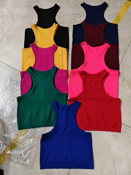 Débardeurs colorés lot (4)
