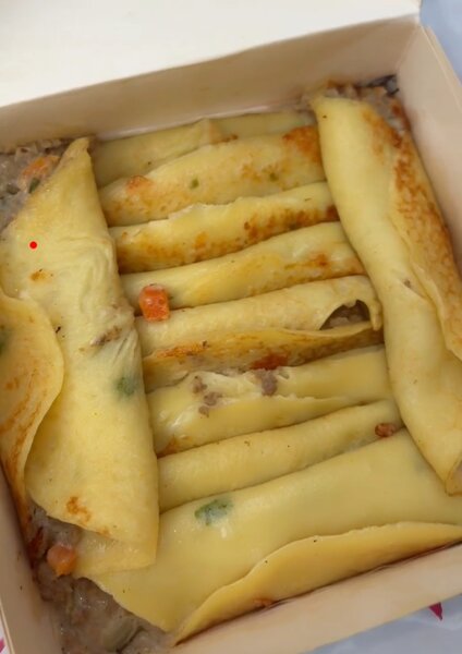 Crêpes À la viande hachée