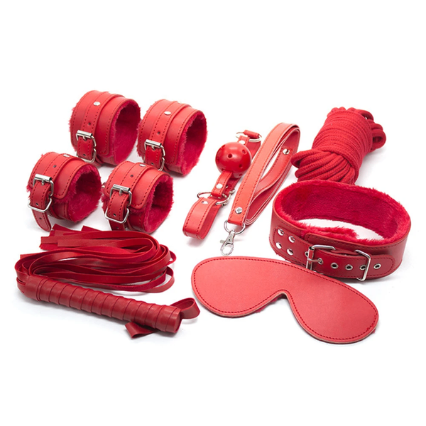 Kit BDSM 10 Pièces Couleur