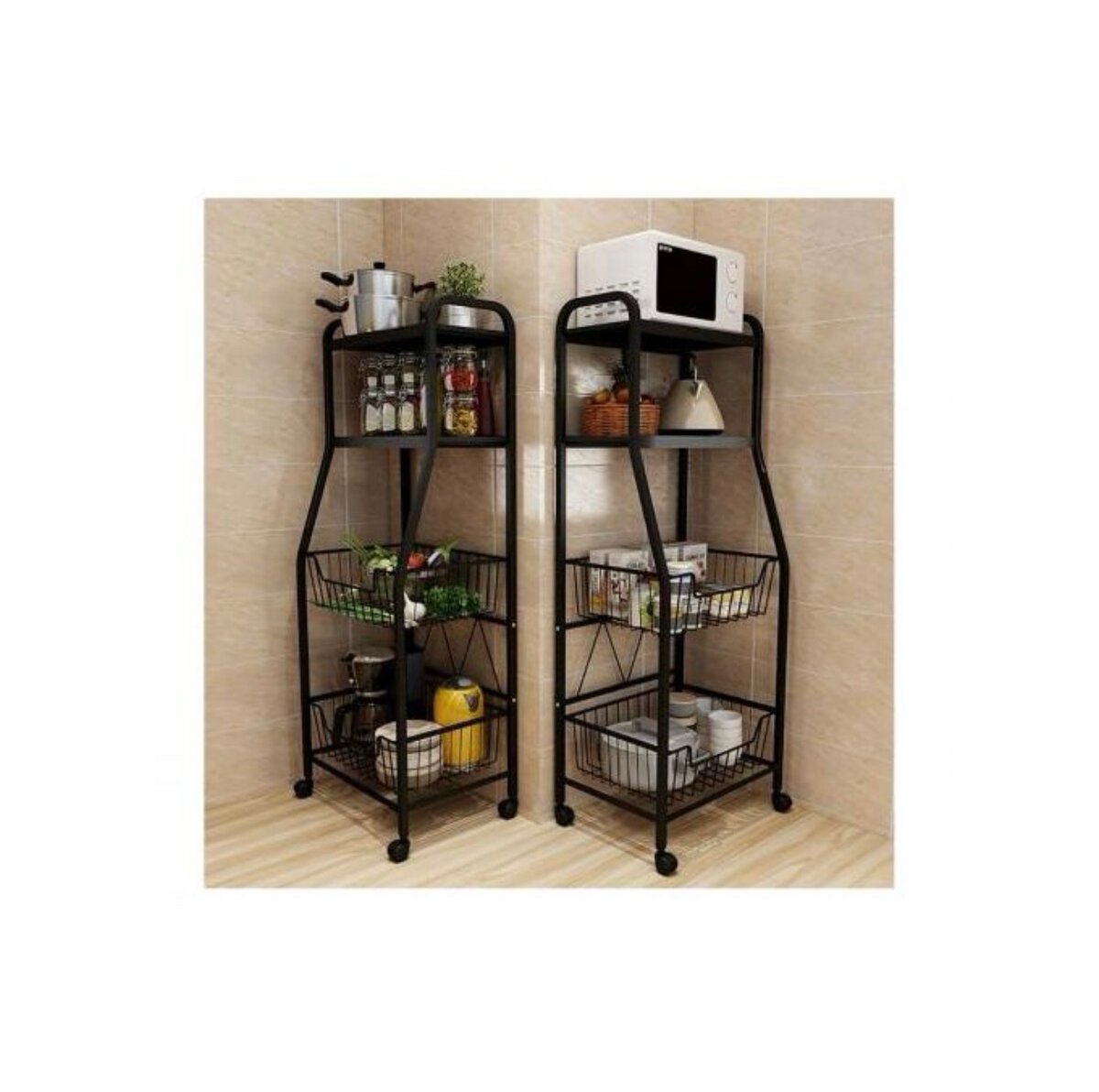 Chariot De Cuisine à Roulettes