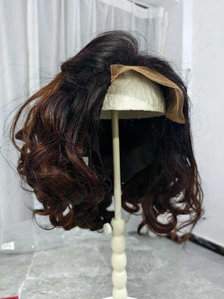 Cheveux vietnamiens boucle L12