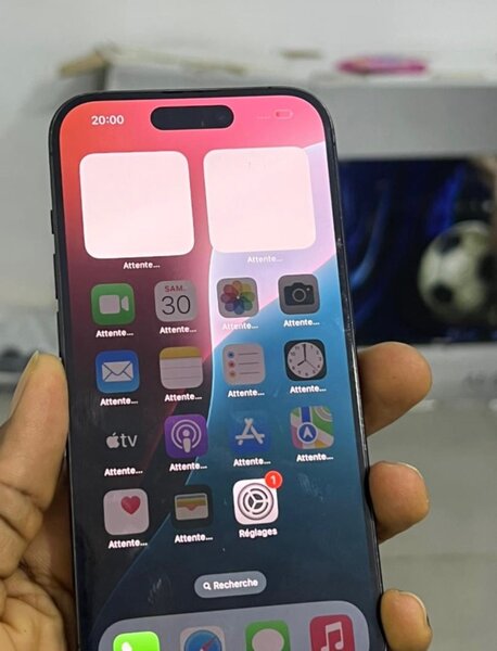 Smartphone iOS haut de gamme