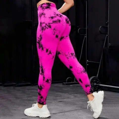 Tie and dye leggings