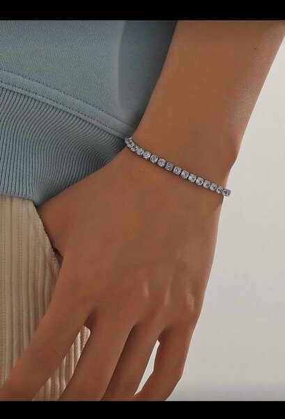 Bracelet élégant en cristaux