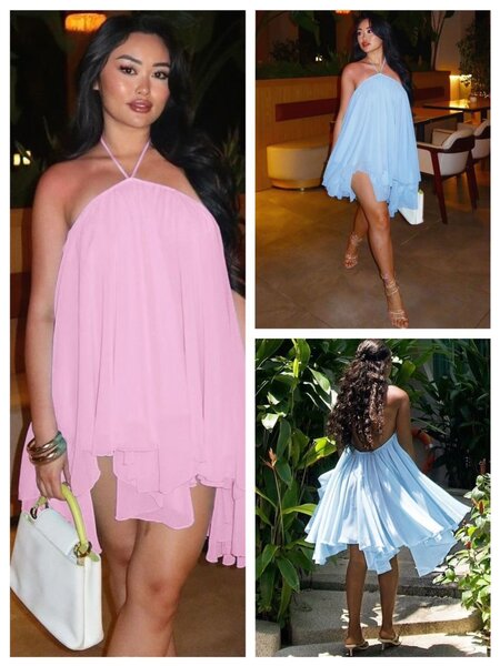 Robe d'été fluide élégante