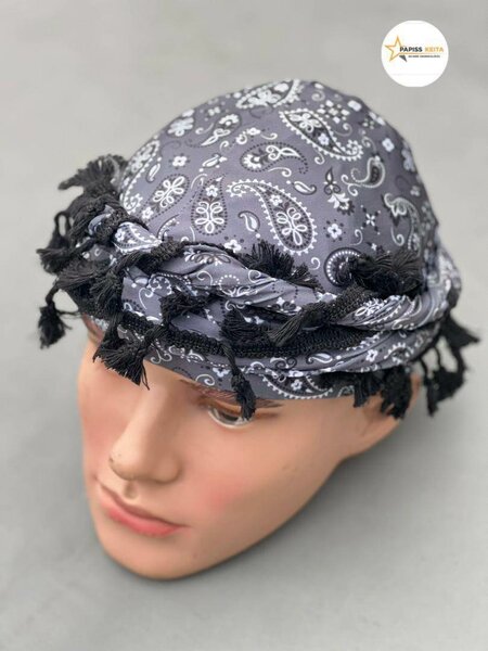 Chèche ethnique unisexe