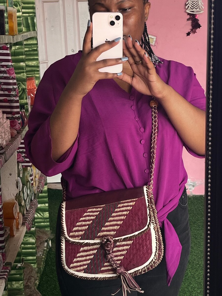 Sac à bandoulière cuir