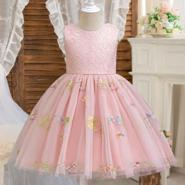 Robe Fleurie Enfant Élégante