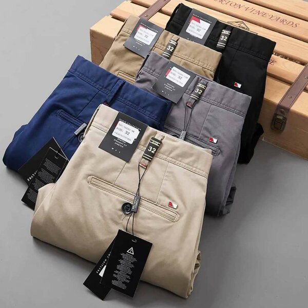 Pantalons Chinos Homme Classiques