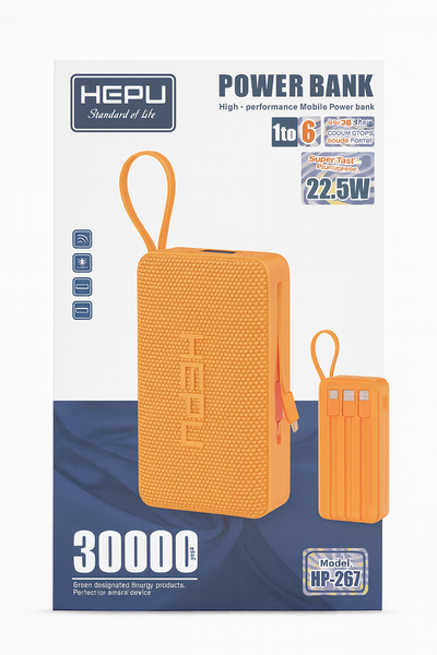 Power Bank HEPU 30000mAh