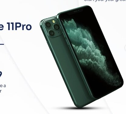 iPhone 11 pro max 256 gb green
